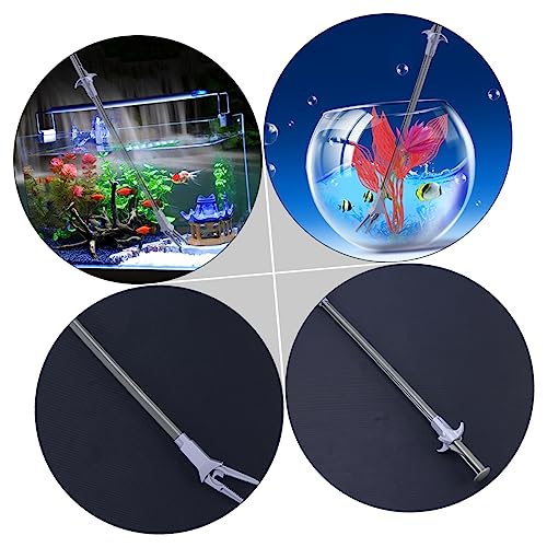 BESPORTBLE 4 Stück Aquatische Pinzette Reptilien Pinzette Futterzange Aquarium Fütterungspinzette Aquarien Zubehör Aquarienpflege Set Reinigungspinzette Clip für Wasserpflanzen Plastik Silver BESPORTBLE 4 Stück Aquatische Pinzette Reptilien Pinzette Futterzange Aquarium Fütterungspinzette Aquarien Zubehör Aquarienpflege Set Reinigungspinzette Clip für Wasserpflanzen Plastik Silver von BESPORTBLE