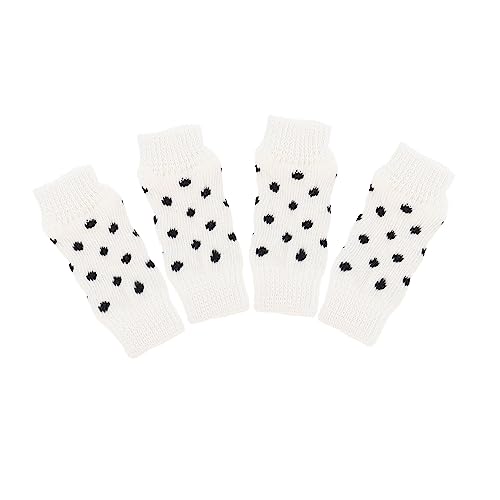 BESPORTBLE Modische Dekorative Hundesocken 4 Stück Haustier-beinwärmer für Gelenkkomfort von BESPORTBLE