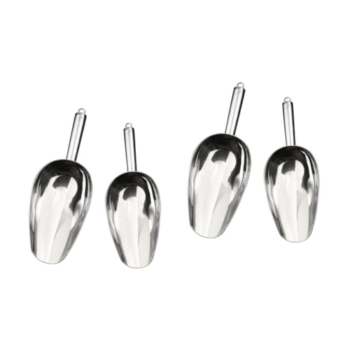 BESPORTBLE 4 Stück Edelstahlspatel Für Hundefutter Futterlöffel Für Haustiere Schaufel Für Katzenfutter Futterzubehör Essenslöffel Food-Scooper Tierfutterspender Fütterung Rostfreier Stahl BESPORTBLE 4 Stück Edelstahlspatel Für Hundefutter Futterlöffel Für Haustiere Schaufel Für Katzenfutter Futterzubehör Essenslöffel Food-Scooper Tierfutterspender Fütterung Rostfreier Stahl von BESPORTBLE
