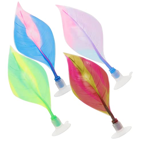 BESPORTBLE 4 Stück Fisch Ruhe Hängematte Zuchtblatt Für Aquarien Panzer Futterspender Blatt Hängematte Schüssel Fischversteck Anlage Halter Stand Terrakotta Tank Netz Kieselgel BESPORTBLE 4 Stück Fisch Ruhe Hängematte Zuchtblatt Für Aquarien Panzer Futterspender Blatt Hängematte Schüssel Fischversteck Anlage Halter Stand Terrakotta Tank Netz Kieselgel von BESPORTBLE