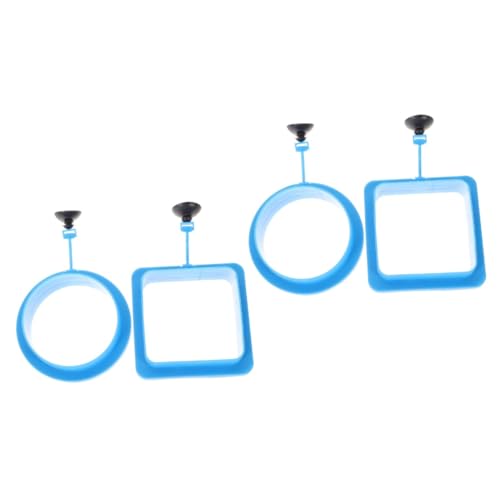 BESPORTBLE 4 Stück Fischfutterautomat Automatic Fish Feeder Futterautomat für Fische Fütterungsring automatische Zuführung Betta-Aquarium Futterkreis für Aquarien Aquarienbedarf Zierfische von BESPORTBLE
