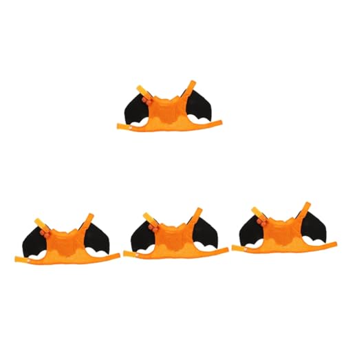 BESPORTBLE 4 Stück Fledermausgeschirr für Haustiere Halloween Kostüm Haustierzubehör Dog Christmas Costume Dog Christmas Outfit Haustier Hund Fledermaus Bekleidung Katze-Hund- Stoff BESPORTBLE 4 Stück Fledermausgeschirr für Haustiere Halloween Kostüm Haustierzubehör Dog Christmas Costume Dog Christmas Outfit Haustier Hund Fledermaus Bekleidung Katze-Hund- Stoff von BESPORTBLE