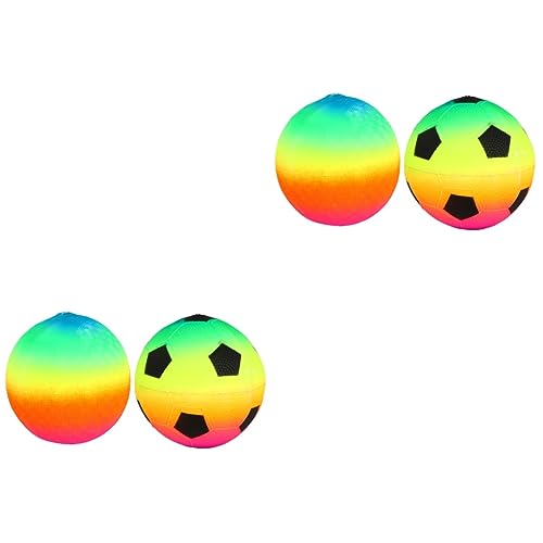 BESPORTBLE Fußballspielzeug 4 Stück Fußball Spielzeug Aufblasbar Kind Der Ball PVC Kinderfußball von BESPORTBLE