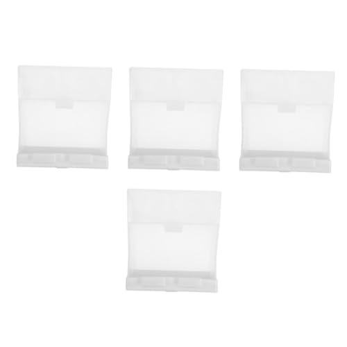 BESPORTBLE 4 Stück Futterbox Für Tauben Kein Durcheinander-vogelhäuschen Für Den Käfig Automatischer Vogelhäuschen Wasserspender Für Papageienkäfige Sittich-Futter Transparent Plastik BESPORTBLE 4 Stück Futterbox Für Tauben Kein Durcheinander-vogelhäuschen Für Den Käfig Automatischer Vogelhäuschen Wasserspender Für Papageienkäfige Sittich-Futter Transparent Plastik von BESPORTBLE