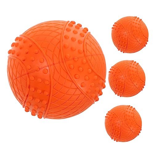 BESPORTBLE Gummibälle für Hunde 4 Stück Quietschendes Hundespielzeug Apportierspielzeug für Hunde Schwimmende Hundebälle Leicht Zu Reinigen BESPORTBLE Gummibälle für Hunde 4 Stück Quietschendes Hundespielzeug Apportierspielzeug für Hunde Schwimmende Hundebälle Leicht Zu Reinigen von BESPORTBLE
