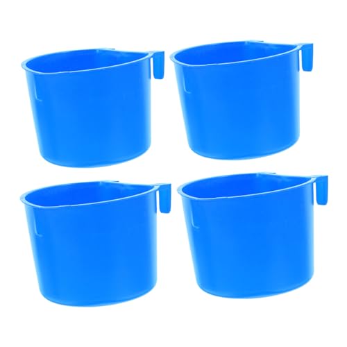 BESPORTBLE 4 Stück Hängende Futter und Wasserschalen für Vögel und Kaninchen Kunststoffbecher für Käfige für Kleine Haustiere BESPORTBLE 4 Stück Hängende Futter und Wasserschalen für Vögel und Kaninchen Kunststoffbecher für Käfige für Kleine Haustiere von BESPORTBLE