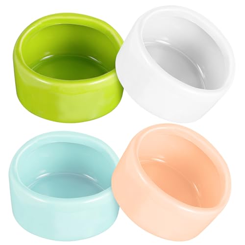 BESPORTBLE Hamsternapf-Set 4-teilig Keramik-futternäpfe Kippsicheres Design für Hamster Mäuse Igel BESPORTBLE Hamsternapf-Set 4-teilig Keramik-futternäpfe Kippsicheres Design für Hamster Mäuse Igel von BESPORTBLE