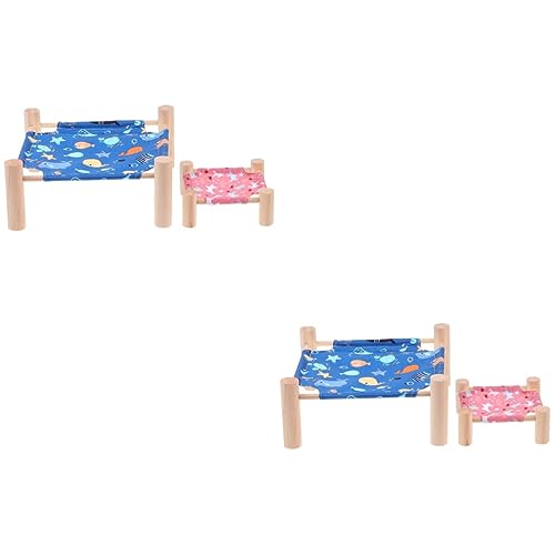 BESPORTBLE 4 Stück Hamster Sommer Holzbett Haustierbett Atmungsaktive Katzenhängematte Heimhängematte Für Katzen Haustierhängematte Katzenhängemattenbett Hundebett Haustierbett BESPORTBLE 4 Stück Hamster Sommer Holzbett Haustierbett Atmungsaktive Katzenhängematte Heimhängematte Für Katzen Haustierhängematte Katzenhängemattenbett Hundebett Haustierbett von BESPORTBLE