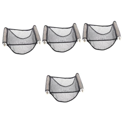 BESPORTBLE 4 Stücke Nylon Meerschweinchen Hideout Hideaway Hamster Hängematte Frettchen Spielzeug Segelflugzeug Bett Nest Frettchen Hängematte Haustier Bett von BESPORTBLE