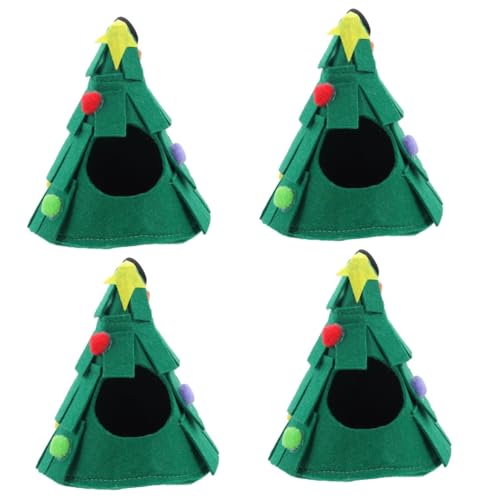 BESPORTBLE 4stücke Kleiner Weihnachtsbaum Hängematte Für Hamster Weiches Und Atmungsaktives Pet Nest Für Kleintiere Warmes Schlafzelt Für Hamster Igel Und Eichhörnchen BESPORTBLE 4stücke Kleiner Weihnachtsbaum Hängematte Für Hamster Weiches Und Atmungsaktives Pet Nest Für Kleintiere Warmes Schlafzelt Für Hamster Igel Und Eichhörnchen von BESPORTBLE