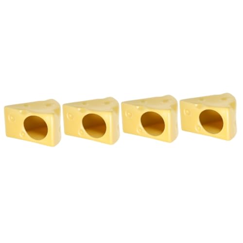 BESPORTBLE 4stücke Keramisches Hamsterhaus Kühlendes Haustiernest Für Kleine Nager Für Schlaf Und Spielmöglichkeiten Aus Stabilem Langlebigem Keramikmaterial Leicht Zu Reinigen Und von BESPORTBLE
