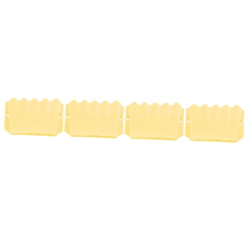 BESPORTBLE 4 Stück Hasengrasständer Kaninchen-Futter-Manager Häschen Grasfresser Futternapf Hasen Heuraufe Heuhalter für Hasen Futterbehälter für Hamster Feeder für Kaninchen Plastik Yellow BESPORTBLE 4 Stück Hasengrasständer Kaninchen-Futter-Manager Häschen Grasfresser Futternapf Hasen Heuraufe Heuhalter für Hasen Futterbehälter für Hamster Feeder für Kaninchen Plastik Yellow von BESPORTBLE