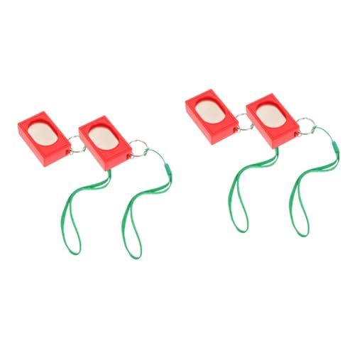 BESPORTBLE 4 Stück Haustier-Clicker Fingerklicker für das Hundetraining Trainingsgerät für Hunde Hundeglocke Hunde trainingsspielzeug Clicker zum Rufen von Haustieren Hundeklicker rot BESPORTBLE 4 Stück Haustier-Clicker Fingerklicker für das Hundetraining Trainingsgerät für Hunde Hundeglocke Hunde trainingsspielzeug Clicker zum Rufen von Haustieren Hundeklicker rot von BESPORTBLE