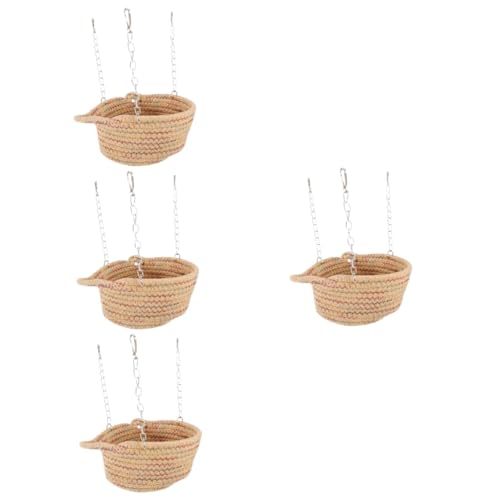 BESPORTBLE 4 Stücke Sicher Spaß Nahrungssuche Spielzeug Für Hamster Hängen Bett Käfig Hängematte Komfortable Bett Shelter BESPORTBLE 4 Stücke Sicher Spaß Nahrungssuche Spielzeug Für Hamster Hängen Bett Käfig Hängematte Komfortable Bett Shelter von BESPORTBLE