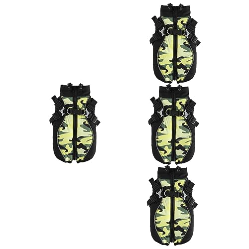 BESPORTBLE 4 Stück Haustier Mantel hundemantel Dog Raincoat Haustierjacke Hundekostüm für den Winter Hündchenkleidung zartes Welpenkostüm verschleißfeste Welpenkleidung Polyester Green BESPORTBLE 4 Stück Haustier Mantel hundemantel Dog Raincoat Haustierjacke Hundekostüm für den Winter Hündchenkleidung zartes Welpenkostüm verschleißfeste Welpenkleidung Polyester Green von BESPORTBLE
