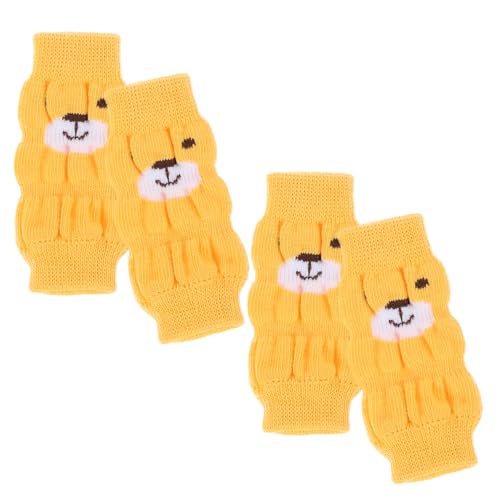 BESPORTBLE 4stücke Hundesocken Für Welpen Beinwärmer Aus Strapazierfähigem Material Welpenbeinschutz Für Outdoor-aktivitäten Beinabdeckungen Für Haustiere von BESPORTBLE