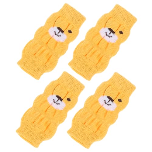 BESPORTBLE 4 Stück Hundebeinwärmer Socken Für Hunde - rutschfeste Leggings Heimtierbedarf von BESPORTBLE