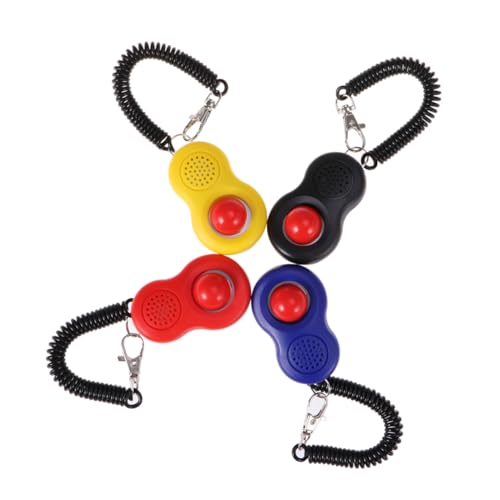 BESPORTBLE Clicker-Set Für Das Hundetraining – 4-teiliger Haustier-clicker Mit Lautem Ton Und Bequemer Handschlaufe Für Das Gehorsamkeitstraining BESPORTBLE Clicker-Set Für Das Hundetraining – 4-teiliger Haustier-clicker Mit Lautem Ton Und Bequemer Handschlaufe Für Das Gehorsamkeitstraining von BESPORTBLE