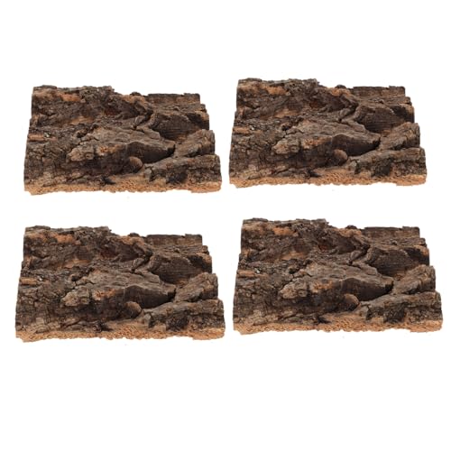 BESPORTBLE 4stücke Reptilien-Terrarium-dekor Kletterwand Versteck Plattform Für Schildkröten Schlangen Spinnen Geckos Und Kleine Haustiere Natürliches Material Langlebig Einfach BESPORTBLE 4stücke Reptilien-Terrarium-dekor Kletterwand Versteck Plattform Für Schildkröten Schlangen Spinnen Geckos Und Kleine Haustiere Natürliches Material Langlebig Einfach von BESPORTBLE