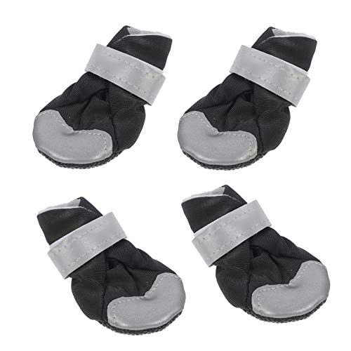 BESPORTBLE 4 Stück Haustierschuhe Hund Winter Schneeschuhe rutschfeste Hundeschuhe Winterschuhe Für Welpen Verstellbare Pfote Für Haustiere Hundestiefel Für Kaltes Wetter BESPORTBLE 4 Stück Haustierschuhe Hund Winter Schneeschuhe rutschfeste Hundeschuhe Winterschuhe Für Welpen Verstellbare Pfote Für Haustiere Hundestiefel Für Kaltes Wetter von BESPORTBLE