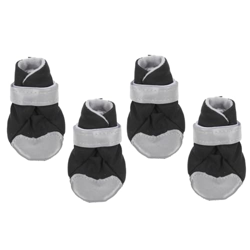 BESPORTBLE 4 Stück Haustierschuhe hundeschuhe Dog Shoes Pfotenschutz für Hundesocken Winterschuhe für Welpen Haustier geschmeidige Schuhe Atmungsaktive Schuhe für Haustiere von BESPORTBLE