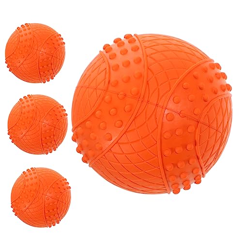 BESPORTBLE Welpenbälle für Hunde 4er-Pack Apportierbälle mit Quietscher für Das Spielen Draußen und Drinnen BESPORTBLE Welpenbälle für Hunde 4er-Pack Apportierbälle mit Quietscher für Das Spielen Draußen und Drinnen von BESPORTBLE