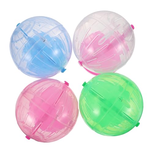 BESPORTBLE 4stücke Kleiner Hamsterlaufball Geräuschloses Laufrad Für Hamster Hamsterball Zum Üben Rollendes Spielzeug Für Kleintiere Geeignet Für Hamster Und Rennmäuse BESPORTBLE 4stücke Kleiner Hamsterlaufball Geräuschloses Laufrad Für Hamster Hamsterball Zum Üben Rollendes Spielzeug Für Kleintiere Geeignet Für Hamster Und Rennmäuse von BESPORTBLE