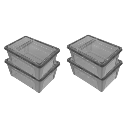 BESPORTBLE 4 Stück Karton Spinnen-Terrarium Terrarium zubehör Froschkäfig Zuchtbehälter Schlangenkäfig Zuchtbecken Lebensraum Futterkästen Geckobecken Gehege für Vogelspinne Plastik BESPORTBLE 4 Stück Karton Spinnen-Terrarium Terrarium zubehör Froschkäfig Zuchtbehälter Schlangenkäfig Zuchtbecken Lebensraum Futterkästen Geckobecken Gehege für Vogelspinne Plastik von BESPORTBLE