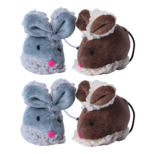 BESPORTBLE 4 Stück Katzenspielzeug Kauspielzeug für Katzen Spielzeugkatze Katze Wohnungskatzen Katzensachen Mäuse Katzenspielzeug für Wohnungskatzen Zahnspielzeug für Katzen Polyester BESPORTBLE 4 Stück Katzenspielzeug Kauspielzeug für Katzen Spielzeugkatze Katze Wohnungskatzen Katzensachen Mäuse Katzenspielzeug für Wohnungskatzen Zahnspielzeug für Katzen Polyester von BESPORTBLE