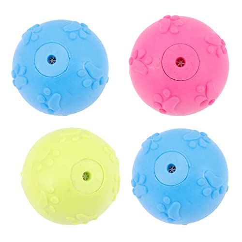 BESPORTBLE 4stücke Hundespielzeug Bälle Quietschende Kauspielzeuge Zur Zahnpflege Und Reinigung Für Kleine Und Mittelgroße Hunde Spiel Und Bewegung BESPORTBLE 4stücke Hundespielzeug Bälle Quietschende Kauspielzeuge Zur Zahnpflege Und Reinigung Für Kleine Und Mittelgroße Hunde Spiel Und Bewegung von BESPORTBLE