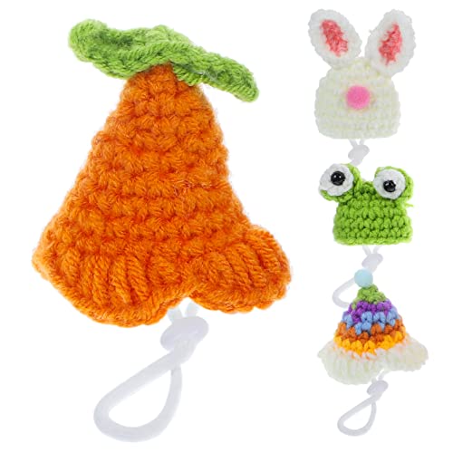 BESPORTBLE 4stücke Dekorative Mini-tierhütten Hauskleidung Kleine Tierhütten Süße Hamsterhütchen Für Dekoration BESPORTBLE 4stücke Dekorative Mini-tierhütten Hauskleidung Kleine Tierhütten Süße Hamsterhütchen Für Dekoration von BESPORTBLE