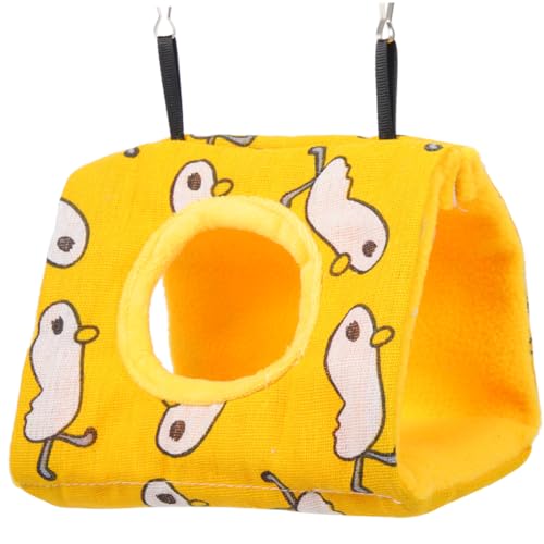 BESPORTBLE 4 Stück Nesthaussittiche Vogelhütte Für Käfig Spielzeughängematte Für Kuscheltiere Dreieckige Hängematte wasserdichte Hängematte Papageienversorgung Vogelhaus Baumwolle Yellow BESPORTBLE 4 Stück Nesthaussittiche Vogelhütte Für Käfig Spielzeughängematte Für Kuscheltiere Dreieckige Hängematte wasserdichte Hängematte Papageienversorgung Vogelhaus Baumwolle Yellow von BESPORTBLE