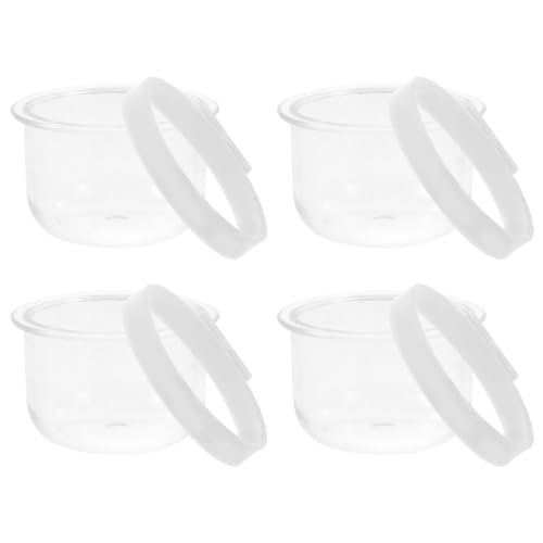 BESPORTBLE Papageien-futterspender Vogel-futterschalen-Set 4 Stück Hängende Becher Für Einfache Vogelfütterung BESPORTBLE Papageien-futterspender Vogel-futterschalen-Set 4 Stück Hängende Becher Für Einfache Vogelfütterung von BESPORTBLE