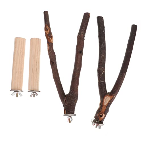 BESPORTBLE Vogelkäfig-zubehör 4 Stück Papagei-Standing-Sticks Vogel-schleifstäbe Spielzeug Für Vögel von BESPORTBLE