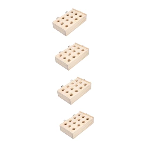 BESPORTBLE 4stücke Papageien Kauspielzeug Multifunktionales Spielzeug Für Vögel Sicheres Und Unterhaltsames Kaumaterial Geistigen Und Körperlichen Aktivität Für Kleine Und Mittlere von BESPORTBLE