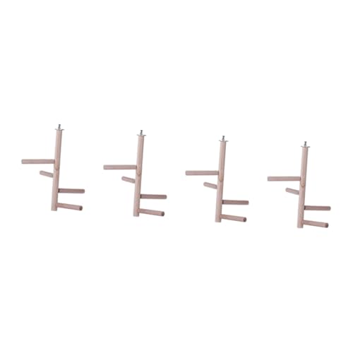 BESPORTBLE 4 Stück Parrot Stand Stick vogelkäfig zubehör vogelzubehör für käfig Papagei Spielen Vogel Stehen Spielzeuge Vogelspielzeug Sittiche Sitzstangenspielzeug Papageienbarsch BESPORTBLE 4 Stück Parrot Stand Stick vogelkäfig zubehör vogelzubehör für käfig Papagei Spielen Vogel Stehen Spielzeuge Vogelspielzeug Sittiche Sitzstangenspielzeug Papageienbarsch von BESPORTBLE