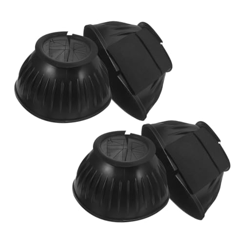 BESPORTBLE 4 Stück Pferdebeinschutz Gamaschen aus Tragbare Sehnenprotektoren Kompakte Hufschutzstiefel für Pferde Langlebig und Praktisch für Täglichen Einsatz von BESPORTBLE