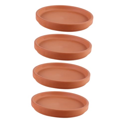 BESPORTBLE 4stücke Teiliges Roter Tontöpfe Mit Untersetzer wasserdichte Blumenkübel-Trays Für Drinnen Und Draußen Für Pflanzenpflege Und Vermeidung Von Wasserschäden BESPORTBLE 4stücke Teiliges Roter Tontöpfe Mit Untersetzer wasserdichte Blumenkübel-Trays Für Drinnen Und Draußen Für Pflanzenpflege Und Vermeidung Von Wasserschäden von BESPORTBLE