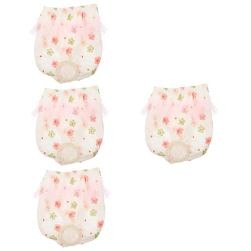 BESPORTBLE 4 Stück Physiologische Hosen Für Haustiere ännliche Welpen-Wraps Hundewindel Aus Baumwolle Hundephysiologische Hosen Hündinnen Windeln Für Hitzezyklus Hundeunterwäsche Polyester BESPORTBLE 4 Stück Physiologische Hosen Für Haustiere ännliche Welpen-Wraps Hundewindel Aus Baumwolle Hundephysiologische Hosen Hündinnen Windeln Für Hitzezyklus Hundeunterwäsche Polyester von BESPORTBLE