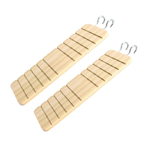 BESPORTBLE 4stücke Hamster Kletterleiter Aus Holz Robuste Kletterspielzeuge Für Kleine Haustiere Zum Trainieren Und Spielen Im Käfig von BESPORTBLE