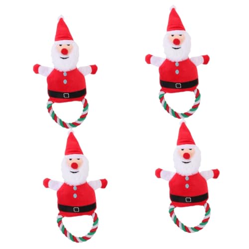 BESPORTBLE 4 Stück Plüsch Hundespielzeug Gefülltes Weihnachtsmann-hundespielzeug Kauspielzeug Für Hunde Zu Weihnachten Kauspielzeug Für Welpen Weihnachtswelpenspielzeug Plüschtiere Für Welpen BESPORTBLE 4 Stück Plüsch Hundespielzeug Gefülltes Weihnachtsmann-hundespielzeug Kauspielzeug Für Hunde Zu Weihnachten Kauspielzeug Für Welpen Weihnachtswelpenspielzeug Plüschtiere Für Welpen von BESPORTBLE