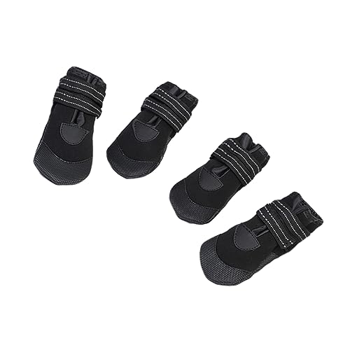 BESPORTBLE 4stücke wasserdichte Gummiregenstiefel Für Kleine Hunde Und Welpen rutschfeste Regenschuhe Bonbonfarben von BESPORTBLE