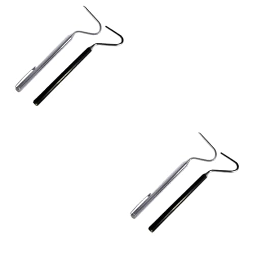 BESPORTBLE 4stücke Snake Hook -reptilienwerkzeug Schwarz Und Silber Praktischer Einziehbarer Schlangenhaken Für Sicheres Handling Von Reptilien Unverzichtbar Für Schlangenliebhaber BESPORTBLE 4stücke Snake Hook -reptilienwerkzeug Schwarz Und Silber Praktischer Einziehbarer Schlangenhaken Für Sicheres Handling Von Reptilien Unverzichtbar Für Schlangenliebhaber von BESPORTBLE