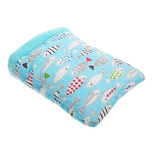 BESPORTBLE 4stücke Sugar Glider Schlafsack Für Hamster Meerschweinchen Und Kleine Haustiere Gemütlicher Baumwoll-Schlafsack Für Winter Sicheres Versteck Und Spielplatz Mit Fischdesign BESPORTBLE 4stücke Sugar Glider Schlafsack Für Hamster Meerschweinchen Und Kleine Haustiere Gemütlicher Baumwoll-Schlafsack Für Winter Sicheres Versteck Und Spielplatz Mit Fischdesign von BESPORTBLE