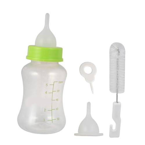 BESPORTBLE 4 Stück Silikon Haustier Fütterungsflasche mit Ersatzaufsatz und Reinigungsbürste Langlebig Sicher Weit Öffnung für Welpen und Kleintiere Einfache Reinigung Zufällige Farbe BESPORTBLE 4 Stück Silikon Haustier Fütterungsflasche mit Ersatzaufsatz und Reinigungsbürste Langlebig Sicher Weit Öffnung für Welpen und Kleintiere Einfache Reinigung Zufällige Farbe von BESPORTBLE