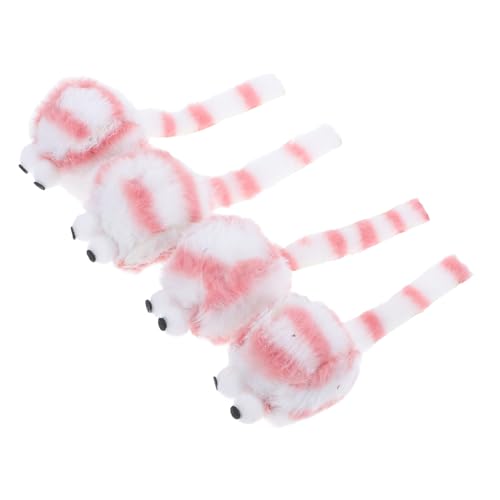 BESPORTBLE 4 Stück Simulierte Plüschmaus Katze Teaser Interaktives Katzenspielzeug Kittenzubehör Für Wohnungskatzen Plüschtier in Form Einer Katze Neckt Mausspielzeug Rosa BESPORTBLE 4 Stück Simulierte Plüschmaus Katze Teaser Interaktives Katzenspielzeug Kittenzubehör Für Wohnungskatzen Plüschtier in Form Einer Katze Neckt Mausspielzeug Rosa von BESPORTBLE