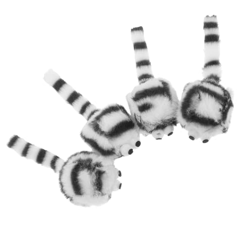 BESPORTBLE Katzenspielzeug Realistische Interaktives Katzenspielzeug Für Den Innenbereich Gefälschte Mäuse Heimtierbedarf Kätzchenbedarf von BESPORTBLE