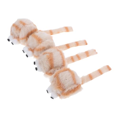 BESPORTBLE 4 Stück Simulierte Plüschmaus Katzenspielzeug Lustiges Katzen Teaser Katzen Teaser Haustierspielzeug Plüschmaus Katzenmäusespielzeug Katzen Trainingsspielzeug BESPORTBLE 4 Stück Simulierte Plüschmaus Katzenspielzeug Lustiges Katzen Teaser Katzen Teaser Haustierspielzeug Plüschmaus Katzenmäusespielzeug Katzen Trainingsspielzeug von BESPORTBLE