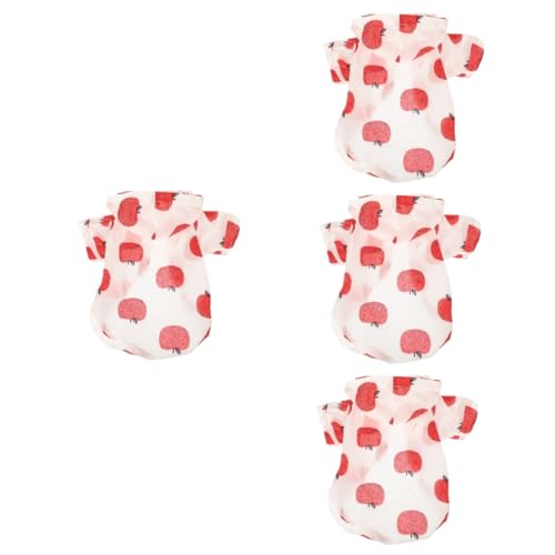 BESPORTBLE 4 Stück Sonnenschutzkleidung für Haustiere Dog Costume hundekostüme für Hunde Dog Hoodie Sommerkleidung für Haustiere Hundeshirt Heimtierbedarf entzückender Hundehoodie Polyester BESPORTBLE 4 Stück Sonnenschutzkleidung für Haustiere Dog Costume hundekostüme für Hunde Dog Hoodie Sommerkleidung für Haustiere Hundeshirt Heimtierbedarf entzückender Hundehoodie Polyester von BESPORTBLE