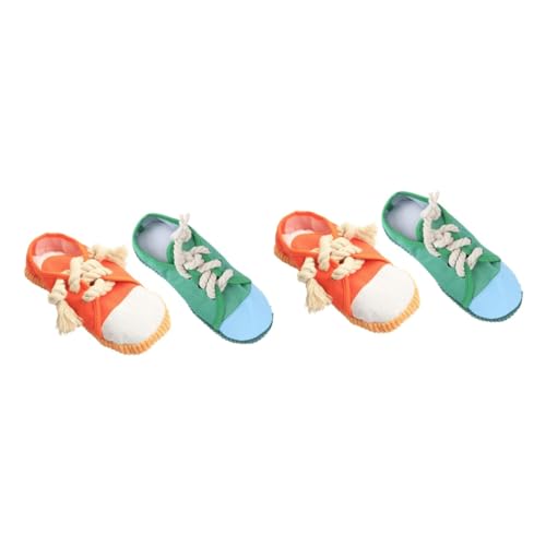 BESPORTBLE 4 Stück Sound-Spielzeug Für Haustiere Quietschspielzeug Für Hunde Welpenschuhe Für Kleine Hunde Pantoffel Spielzeug Mini-Spielzeug Turnschuhe Für Kleinkinder Hund Quietscht Tuch BESPORTBLE 4 Stück Sound-Spielzeug Für Haustiere Quietschspielzeug Für Hunde Welpenschuhe Für Kleine Hunde Pantoffel Spielzeug Mini-Spielzeug Turnschuhe Für Kleinkinder Hund Quietscht Tuch von BESPORTBLE